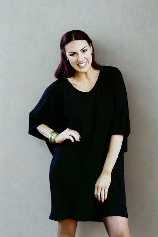 Tara Batwing Dress Short